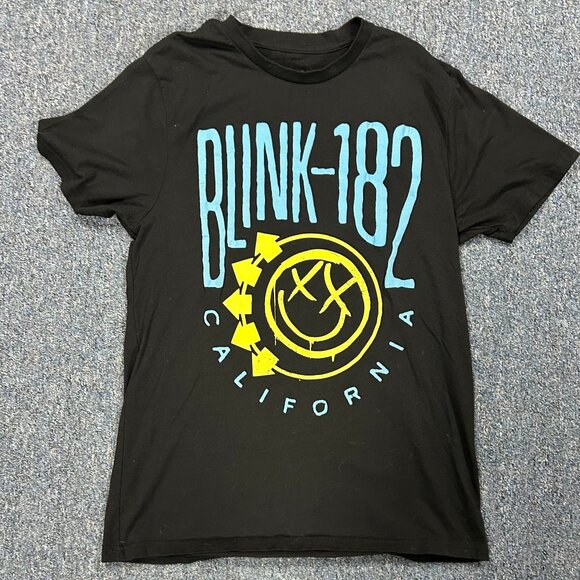 Blink-182 California T Shirt Sz M Raised Letters - Picture 1 of 9